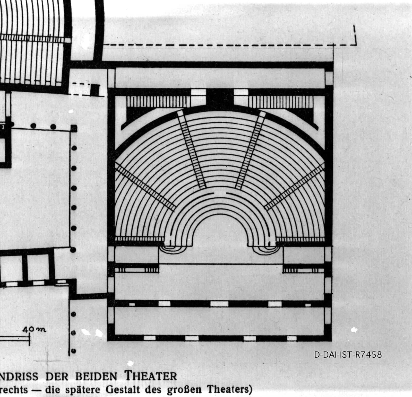 Italian Renaissance Theatre Vicenza Italy August 2009 Teatro Olimpico