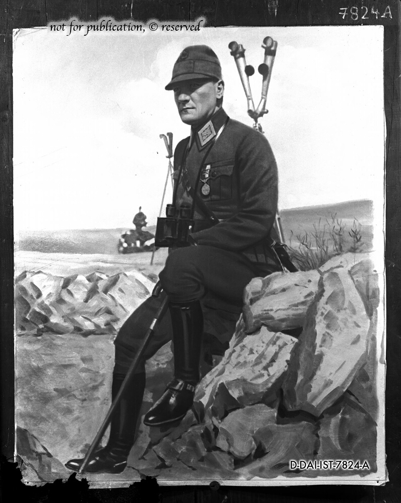 Portrait of Mustafa Kemal Atatürk