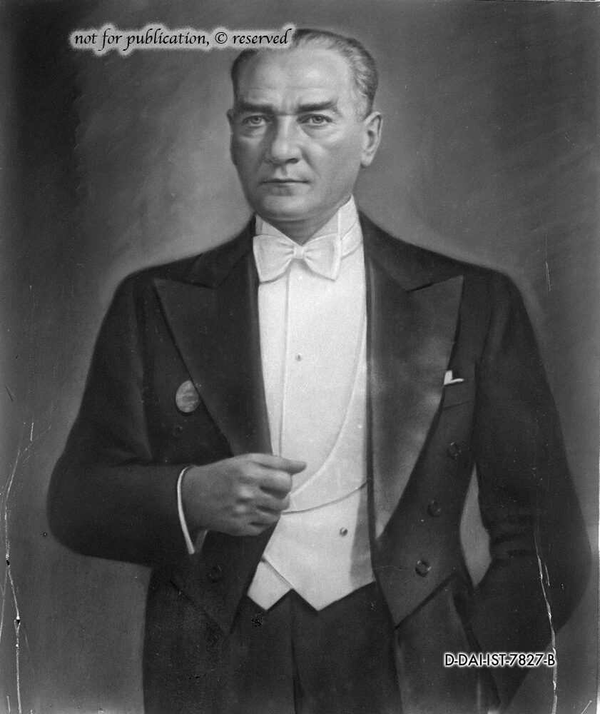 Portrait of Mustafa Kemal Atatürk