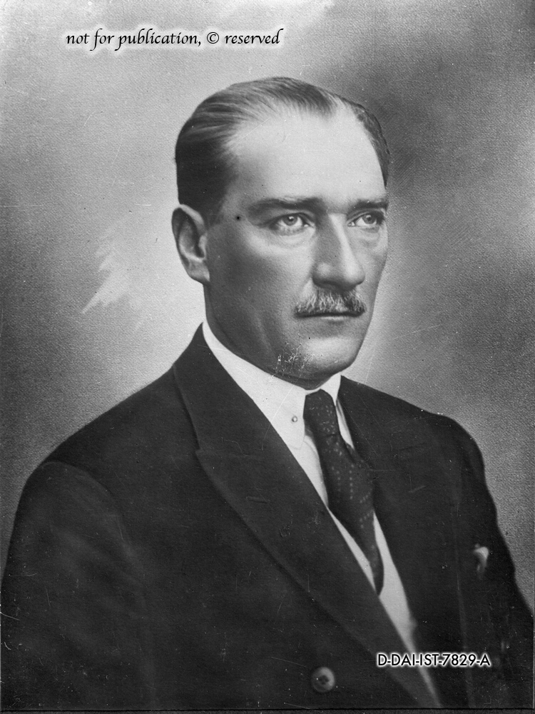Portrait of Mustafa Kemal Atatürk