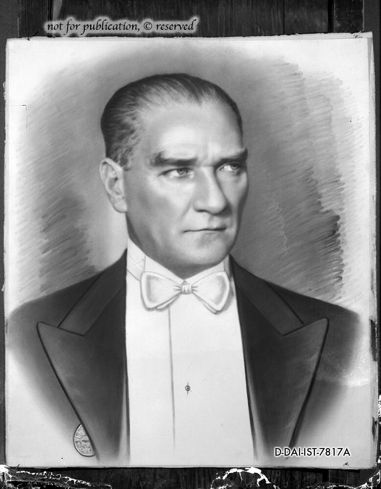 Portrait of Mustafa Kemal Atatürk