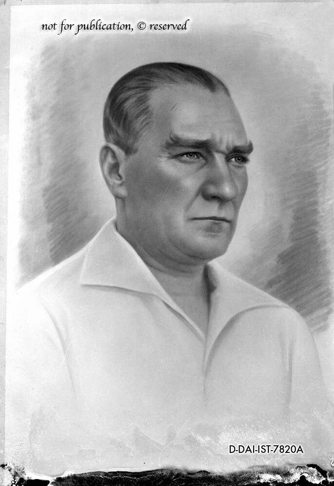 Portrait of Mustafa Kemal Atatürk