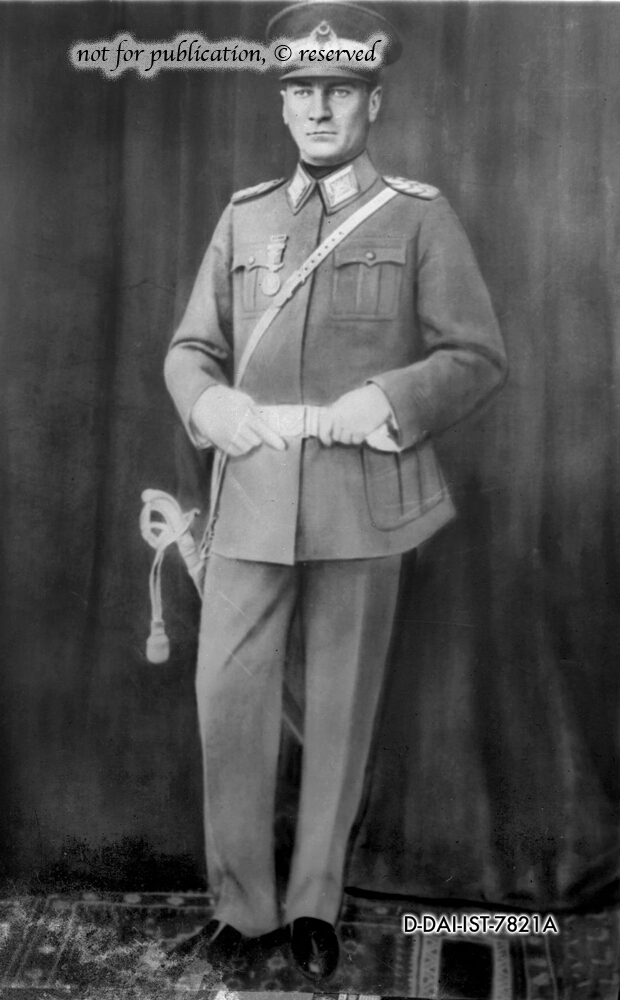 Portrait of Mustafa Kemal Atatürk