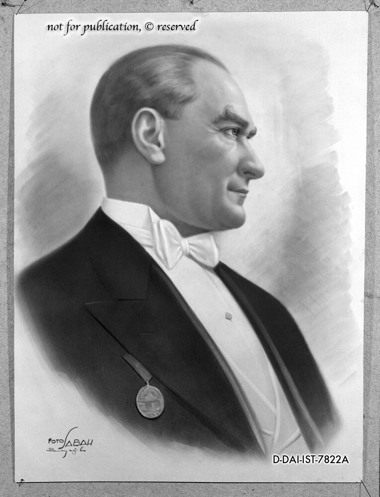 Portrait of Mustafa Kemal Atatürk