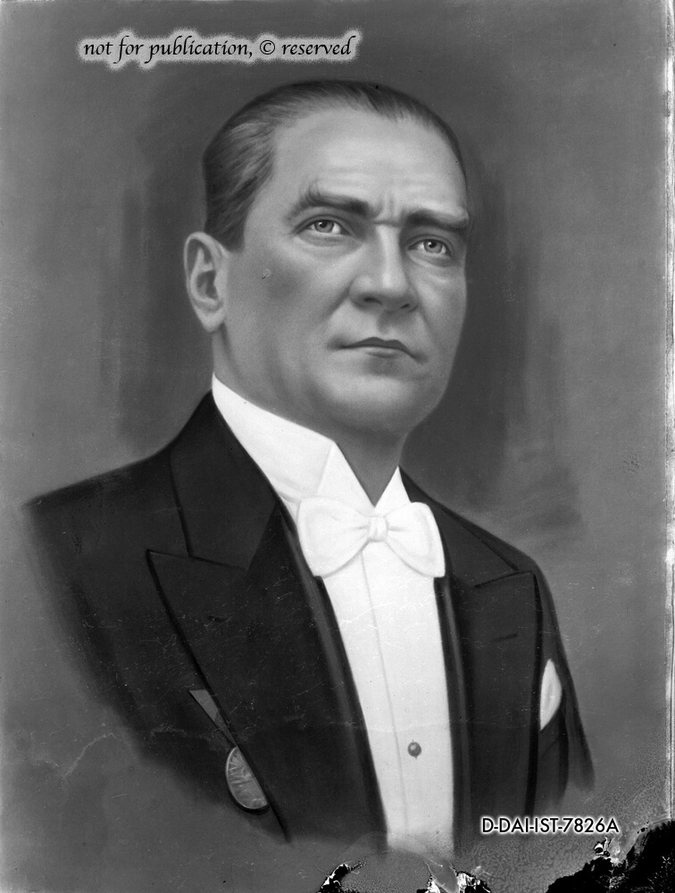 Portrait of Mustafa Kemal Atatürk