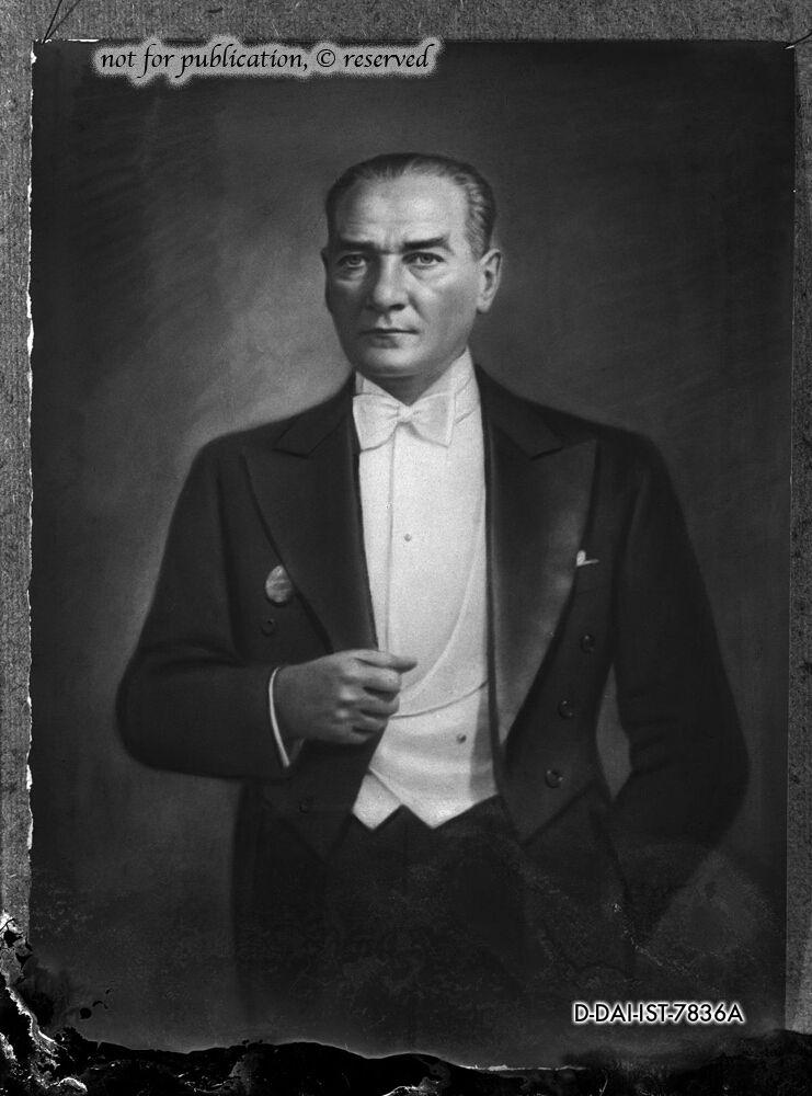 Portrait of Mustafa Kemal Atatürk